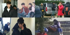 Momen Syuting Perdana 'Uncontrollably Fond' Kim Woo Bin & Suzy