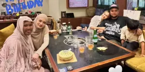 Momen Virgoun, Inara Rusli, dan Lindi Kompak Rayakan Ulang Tahun Starla ke-11