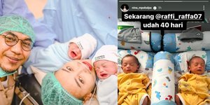 Mpok Alpa Cerita Kedua Bayi Kembarnya Sudah Dapat Banyak Endorse