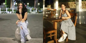 Ngabuburit, 8 Potret Selvi Kitty Berburu Takjil - Nyobain Pijit di Yogyakarta