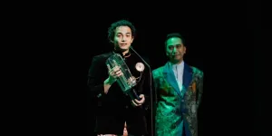 Omara Esteghlal Ucap Terima kasih Untuk Beberapa Orang Usai Raih Penghargaan di FFI 2025