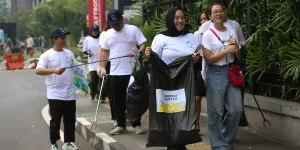 Operasi Semut di Stadion Akuatik Libatkan Volunteer, Ajak Masyarakat Jaga Lingkungan