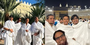 Pakai Baju Ihram, Potret Personel Sheila On 7 Umrah Bareng Sakti - Banjir Pujian Netizen