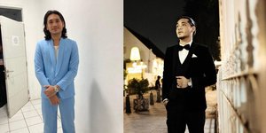 Pakai Jas Biru Langit, 8 Potret Giorgino Abraham Tampil Gagah dan Keren di 'SCTV Music Awards 2024'