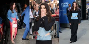 Pakai Outfit yang Unik dan Berani, Anne Hathaway Tampil Memukau di Acara Promosi 'SHE CAME TO ME'