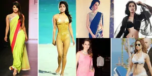 Pakai Sari Atau Bikini, Aktris Cantik Bollywood Ini Tetap Memukau