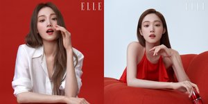 Pancarkan Aura Bersinar, Intip Potret Lee Sung Kyung di Pemotretan Sampul Digital Majalah ELLE Korea