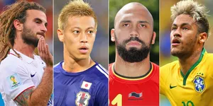 Parade Gaya Rambut Unik Bintang Bola di Piala Dunia Brasil 2014