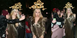 Penampilan Lady Gaga Saat Sapa Penggemar di London