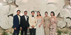 Penampilan Nurah Syahfirah Dampingi Teuku Rassya di Pelaminan, Cantik