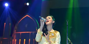 Penampilan Raisa di Ramadan Jazz Festival