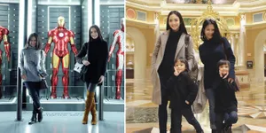 Pergi ke Las Vegas, Ririn Dwi Ariyanti Kunjungi Avengers Station