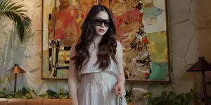 Pesona Alyssa Daguise saat Liburan Santai di Bali, Gorgeous Mama