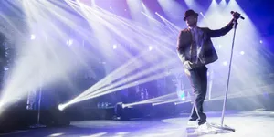 Pesona Justin Timberlake di iTunes Festival 2013