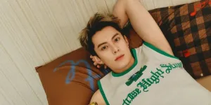 Photohoot Wang Hedi untuk sampul majalah GQ China edisi Mei 2026