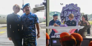 Potret Adam Suseno Dandan Ala TNI AU, Tak Segan Lempar Berbagai Gombalan ke Inul Daratista