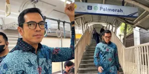 Potret Adrian Maulana Naik KRL Meski Punya Mobil Mewah, Hemat 5 Juta Per Bulan