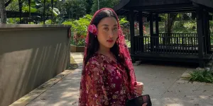 Potret Aisha Retno Meriahkan Open House di Istana Negara Malaysia