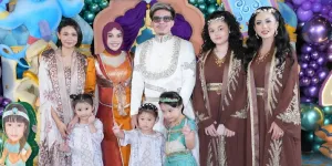 Potret Amora Lemos di Ultah Ameena, Baju Kembar Sama Kris Dayanti