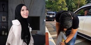 Potret Anak Chacha Frederica Nangis Diantar Sekolah Ayahnya yang Seorang Bupati, Wajah Tetap Disembunyikan