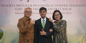 Potret Anak Sri Mulyani Ikut Acara Lepas Sambut PPDS FKUI, Resmi Jadi Dokter Spesialis Penyakit Dalam