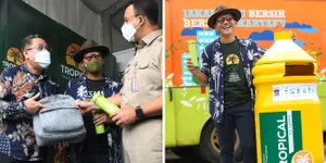 Hari Peduli Sampah Nasional, Anies Baswedan & Nugie Dukung 'Tropical Generasi Peduli'