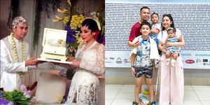 Potret Anniversary 10 Tahun Raffi Gigi, Kenang Foto Zaman Akad Nikah hingga Punya 3 Anak 