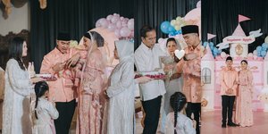 Potret Aqiqah Bebingah, Kaesang dan Erina Gudono Gelar Acara Mewah dan Megah - Serba Pink Cantik