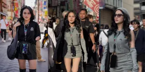 Potret Arlida Putri Melenggang Cantik di Jalanan Jepang - Stylenya Badai Abis!