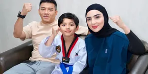 Potret Arsya Hermansyah Raih Prestasi di Taekwondo, Ashanty & Anang Dukung Penuh
