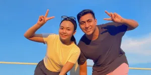 Potret Aulia DA Lari Pagi di Pinggir Pantai Bareng Sang Suami, Tampil Kasual Sporty