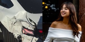 Potret Aurelie Moeremans dan Suami Kecelakaan di AS, Mobil Ditabrak Saat Lampu Merah Kini Takut Gegar Otak