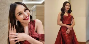 Potret Ayu Ting Ting Berubah Jadi Ratu Merah, Pesona Anggun Banget Pamerkan Deretan Aksesoris Berlian Mewah!