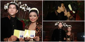 Potret Bahagia Tantri - Arda, Resmi Jadi Pasangan Suami Istri