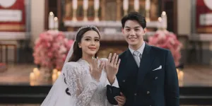 Potret Brisia Jodie dan Jonathan Alden Saat Resepsi Pernikahan Hingga After Party