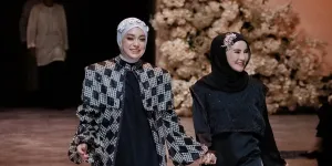 Potret Celine Evangelista Debut Jadi Desainer Bareng Shandy Purnamasari