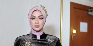 Potret Celine Evangelista Lari 5 km Bareng Sederet Seleb, Konsisten Tampil Tertutup