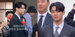 Potret Cha Eun Woo Kondangan, Netizen Malah Penasaran Jodohnya Dia Nanti Siapa