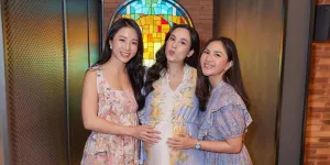 Potret Chelsea Islan Gelar Baby Shower Bertema Floral, Jessica Mila Beri Doa Manis