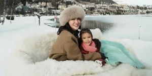 Potret Claire Anak Shandy Aulia, Bahagia Nikmati Salju 