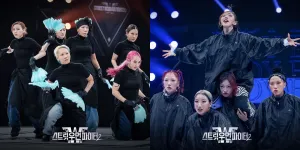 Potret Crew WOLF LO dan LADY BOUNCE Sebagai Crew yang Tereliminasi di Episode 9 'STREET WOMAN FIGHTER 2'