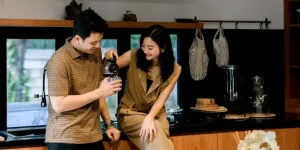 Potret Dapur Rumah Glenca Chysara, Modern - Perabotan Tertata Rapi