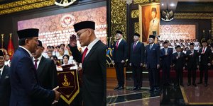 Potret Deddy Corbuzier Resmi Dilantik Jadi Stafsus Kementerian Pertahanan RI, Tangani Komunikasi Sosial dan Publik