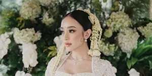 Potret Detail Penampilan Amanda Zahra Kala Menikah dengan Adli