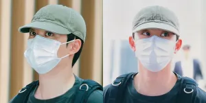 Potret Doh Kyungsoo Berangkat ke Indonesia, Tak Lupa Sopan Santun di Bandara