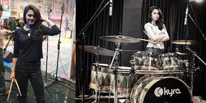 Potret Drummer Cantik Mempesona Tanah Air - Rani Rahmadhany