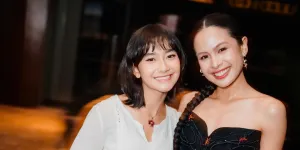 Potret Freya JKT48 di Premiere Film PARA PERASUK, Bertemu Maudy Ayunda dan Anggun C. Sasmi