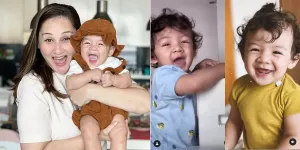 Potret Ganteng Baby Balint Anak Susu Mona Ratuliu yang Makin Gemesin, Berambut Keriting dan Murah Senyum