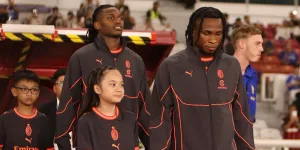Potret Gempi Jadi Player Escort AC Milan pada Laga Kontra Chelsea di GBK