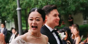 Potret Gisela Cindy Resmi Menikah dengan James Nguyen di Kanada, Tampil Cantik Elegan
